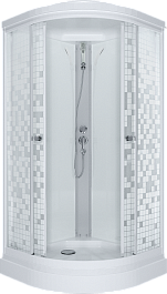 Triton Душевая кабина Стандарт 100/100 А с полочкой Щ0000061828 – фотография-1
