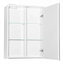 Style Line Зеркальный шкаф Жасмин-2 500/С Люкс белый – фотография-4