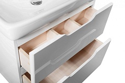 Dreja Тумба с раковиной Q 55 подвесная – фотография-5