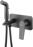 Lemark Гигиенический душ Bronx LM3720BL со встраиваемым смесителем черный