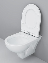 Am.Pm Унитаз подвесной Gem C901738SC с микролифтом – фотография-3