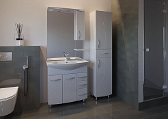 ASB-Mebel Зеркальный шкаф Грета 80/1 – фотография-5