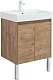 Aquanet Тумба под раковину Nova Lite 60 2 дверцы подвесная дуб рустикальный – фотография-18