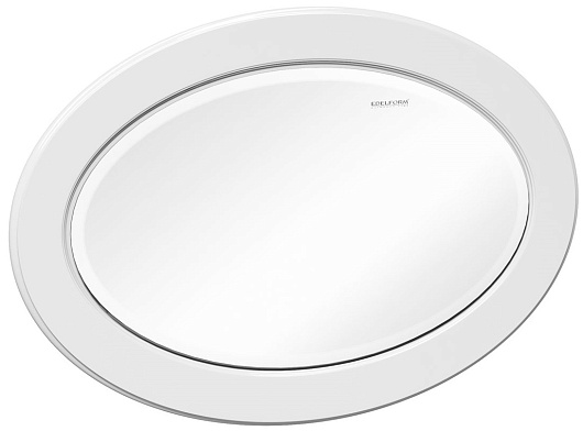  Зеркало Decora 100 белый – фото-1