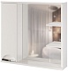 Mixline Зеркало-шкаф Этьен 75 L белый – картинка-9