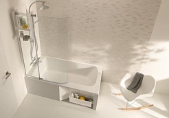 Jacob Delafon Контейнер для хранения под ванной Bain-Douche Malice белый E6D068-00 – фотография-2