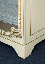 Misty Тумба с раковиной Элис 120 бежевая патина – фотография-5