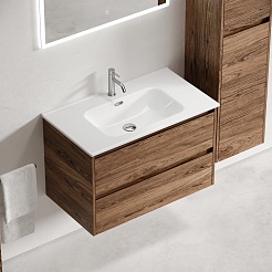 Sancos Тумба под раковину Libra 80 дуб чарльстон – фотография-2