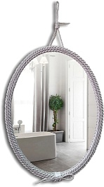 Mixline Зеркало Шарм Вестерн 57 с декор-канатом – фотография-1
