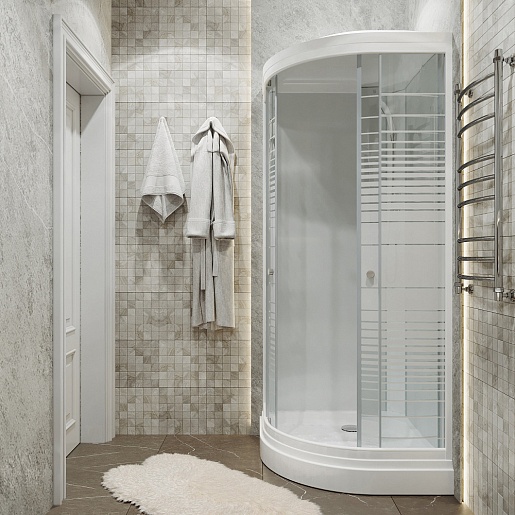 Triton Душевая кабина Стандарт 90/90 А с полочкой Щ0000061842 – фотография-2