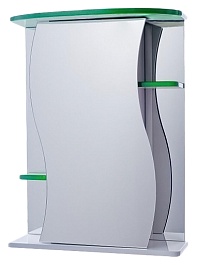 Vigo Зеркало-шкаф "Alessandro 3-55" зеленый – фотография-1