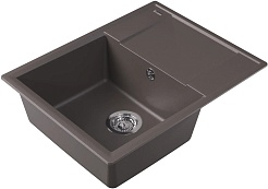 Florentina Мойка кухонная Консул 640 серый шелк – фотография-2