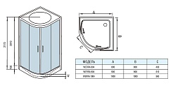 WeltWasser Душевая кабина WERRA 1004 – фотография-20