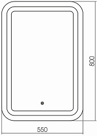 Mixline Зеркало Премьер Мальта-2 55 – фотография-3