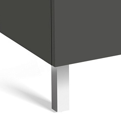 Roca Тумба с раковиной Debba 60 белая – фотография-4