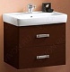 Акватон Тумба с раковиной "Америна 60" коричневая – фотография-9