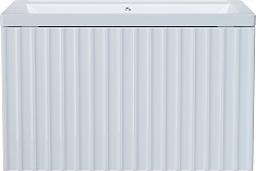 Mixline Тумба под раковину Вектор 60 подвесная белая