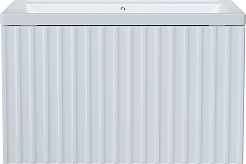 Mixline Тумба под раковину Вектор 60 подвесная белая – фотография-1