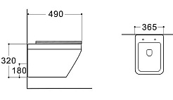 Aquatek Унитаз подвесной Лира AQ1155-00 – фотография-2