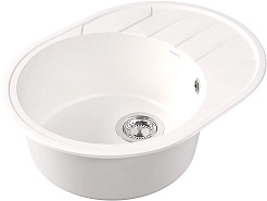 Dr. Gans Мойка кухонная Лиана 620 белая – фотография-2