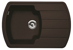 Florentina Мойка гранитная Нире 760 с крылом мокко – фотография-1