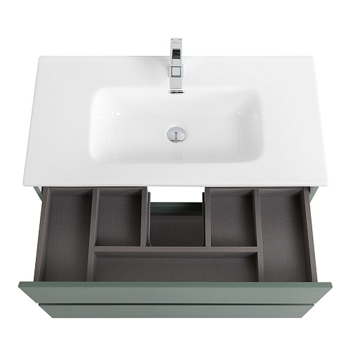 BelBagno Тумба с раковиной Kraft 90 подвесная Еловый матовый с раковиной BB900ETL – картинка-9