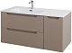 BelBagno Тумба с раковиной Etna 100 L подвесная бежевая матовая – картинка-25