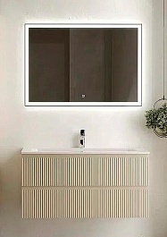 Sancos Мебель для ванной Snob R 100 beige soft – фотография-1