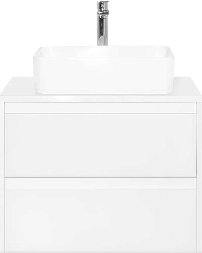 Style Line Тумба для умывальника Монако 70 Plus осина бел/бел лакобель – фото-1