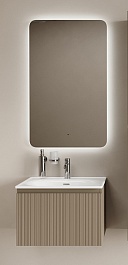 Sancos Мебель для ванной Code 60 серо-бежевая – фотография-1