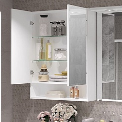  Мебель для ванной Фреш 56 R белый – фотография-3