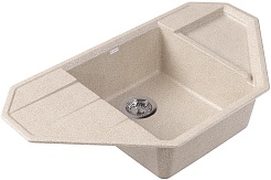 Dr. Gans Мойка кухонная Крона 910 угловая терра – фотография-2