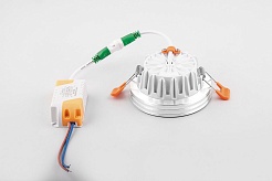 Feron Светодиодный светильник AL612 встраиваемый 7W 4000K черный – фотография-2