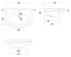 Devon&Devon Раковина  "New etoile" IBLG1FNET – фотография-5