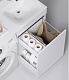 Aqwella Тумба с раковиной Forma с бельевой корзиной справа – картинка-11