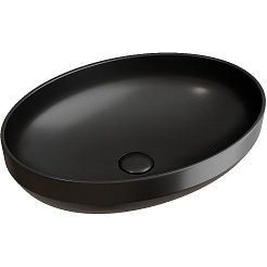 Ceramicanova Мебельная раковина Element 50 CN6056MB чёрный матовый – фотография-1