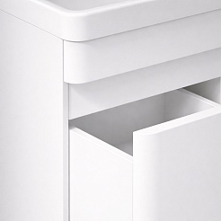 Vivon Тумба с раковиной Atwood 90 напольная белая матовая – фотография-13