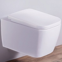 Esbano Унитаз Tiron-C подвесной безободковый белый