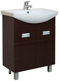 Onika Тумба с раковиной "Балтика 65.10" венге – фотография-1