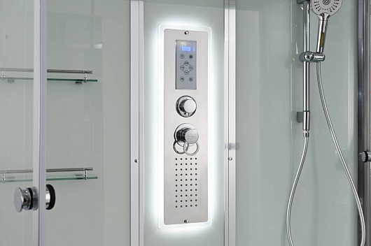 Avacan Душевая кабина 160/85 V5016LED прозрачная – картинка-17