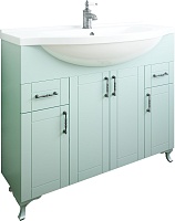 Sanflor Тумба под раковину Глория 105 серая матовая