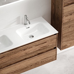 Sancos Тумба под раковину Libra 120-2 дуб чарльстон – фотография-7