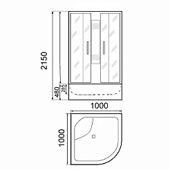 Parly Душевая кабина C100 – фотография-4