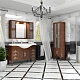 Opadiris Тумба с раковиной Мираж 120 орех – фотография-23