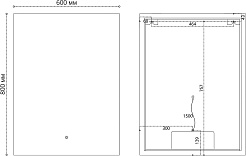 Grossman Зеркало Pragma-норма Black 60x80 – фотография-4
