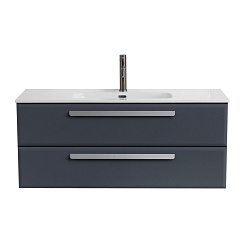 BelBagno Мебель для ванной Eco Cer-N 120 CZR-8095-120 grafito ручки сатин – фотография-4