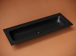 Ceramicanova Мебельная раковина Grace 121 CN7016MB чёрный матовый – фотография-2