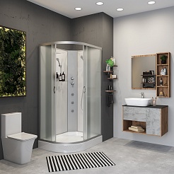 Niagara Душевая кабина Classic NG-3312-14RBKG – фотография-3