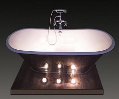 Elegansa Чугунная ванна Sabine Polished – фотография-5