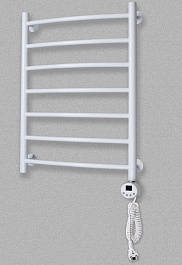 Domoterm Полотенцесушитель Калипсо П7 500x700 E R белый – фотография-2